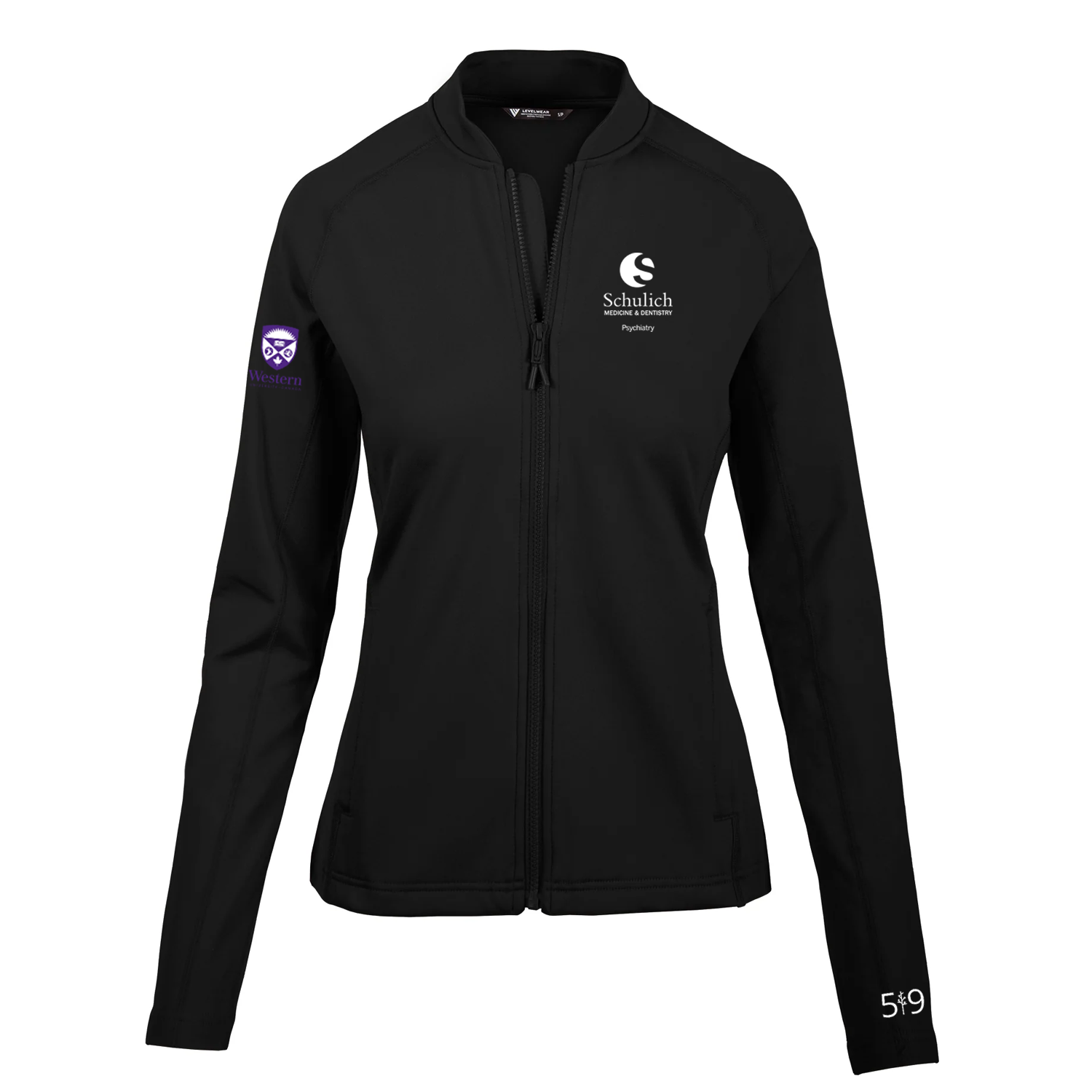 Ezra womens full zip